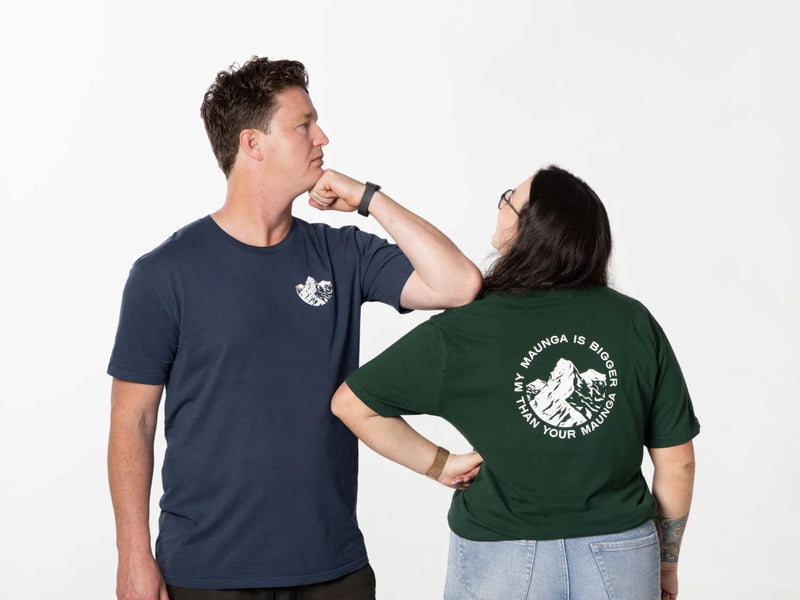 Choose Sarcasm 'My Maunga' Tees