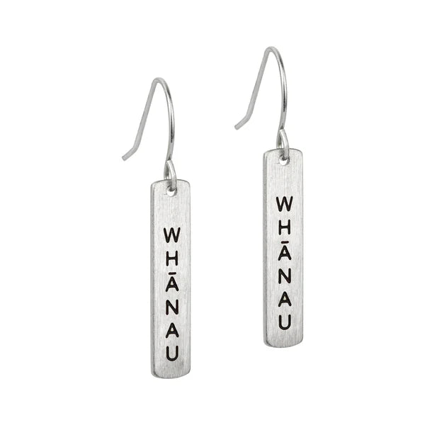 Little Taonga Kupu earrings - Whanau