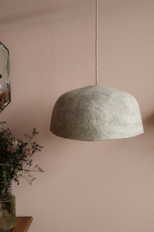 Felt Light Shades - large round style