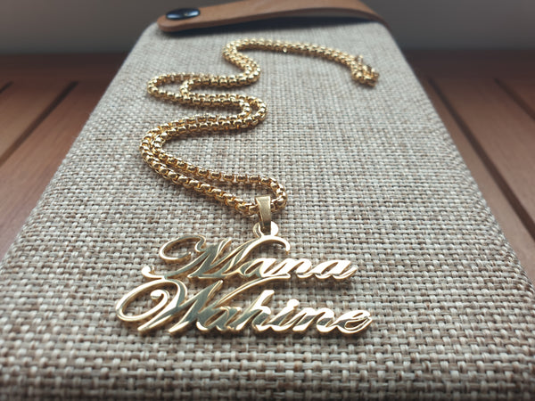 Mana Wahine necklace gold or silver