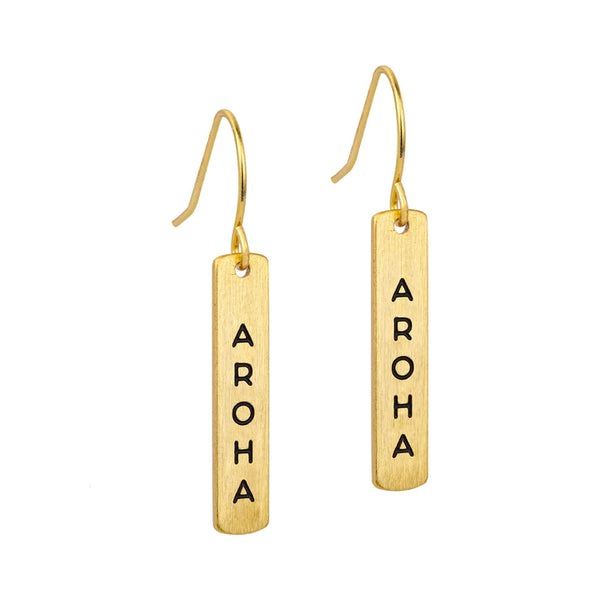 Little Taonga Kupu earrings - Aroha