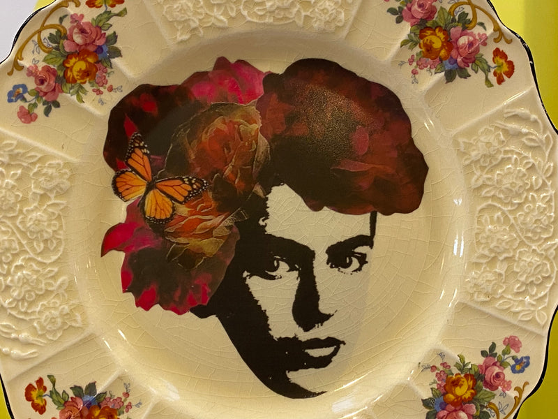 Wall Plate - Frida Butterflies