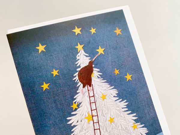 Card - Kiwi Christmas tree