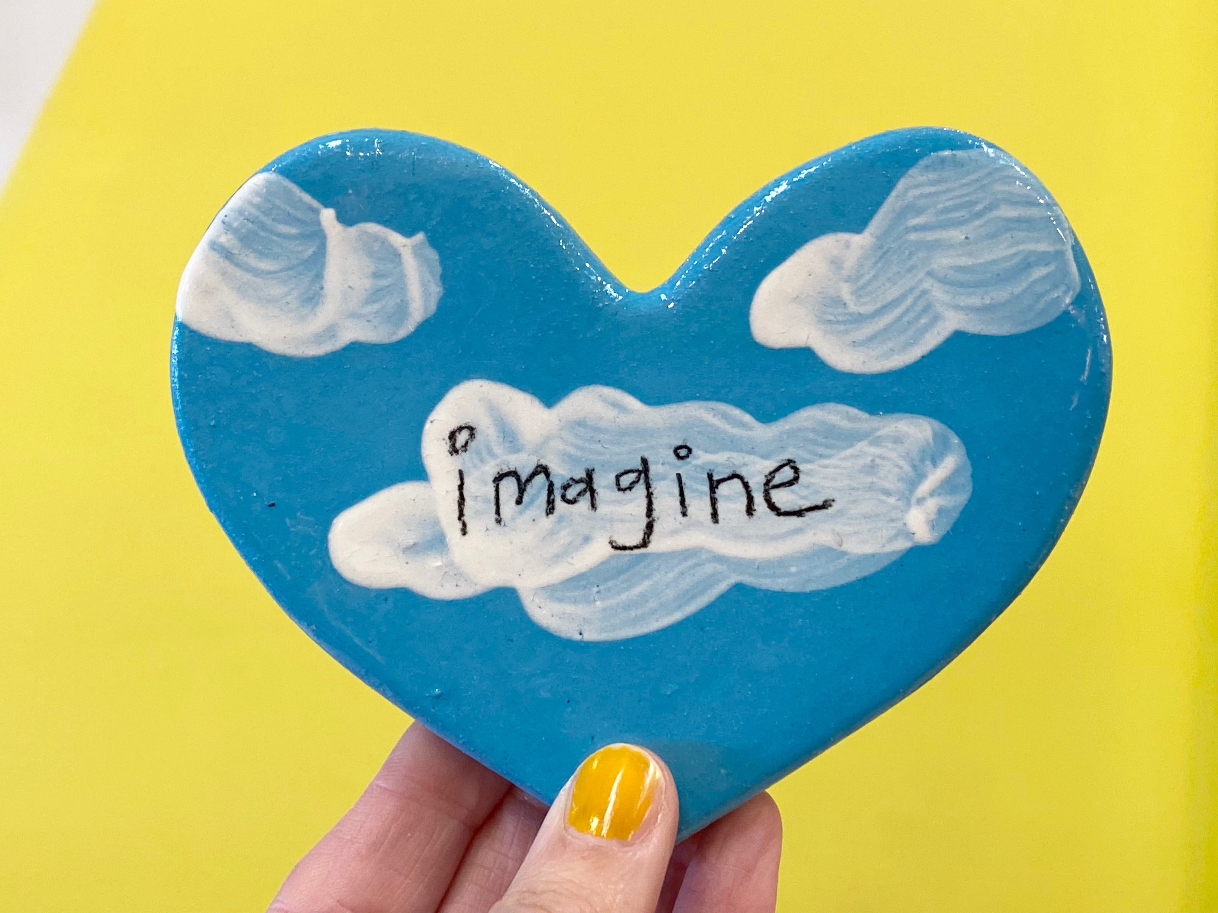Imagine Heart wall tile – HAPA