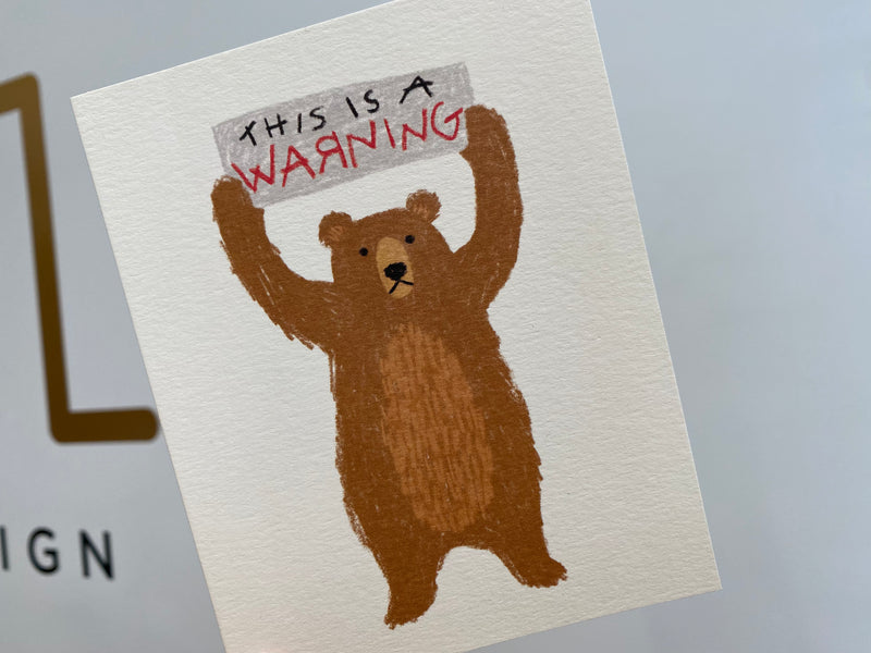 Card - Bear Hug
