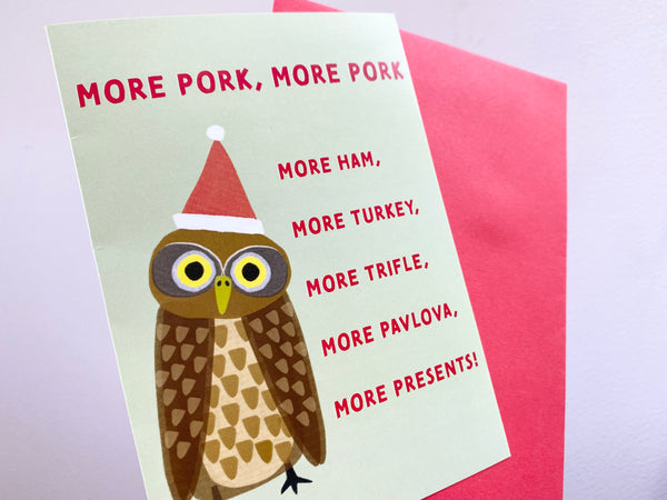 Card - More Pork