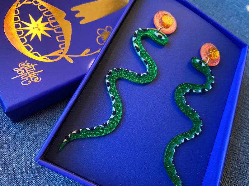 Studio Soph Snake earrings