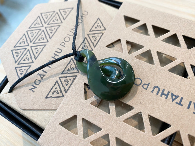 Ngāi Tahu Kumara Koru Pendant