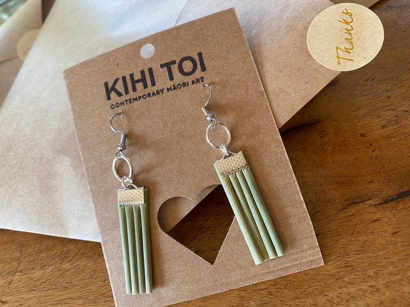 Kihi Toi Flax earrings - 4 styles