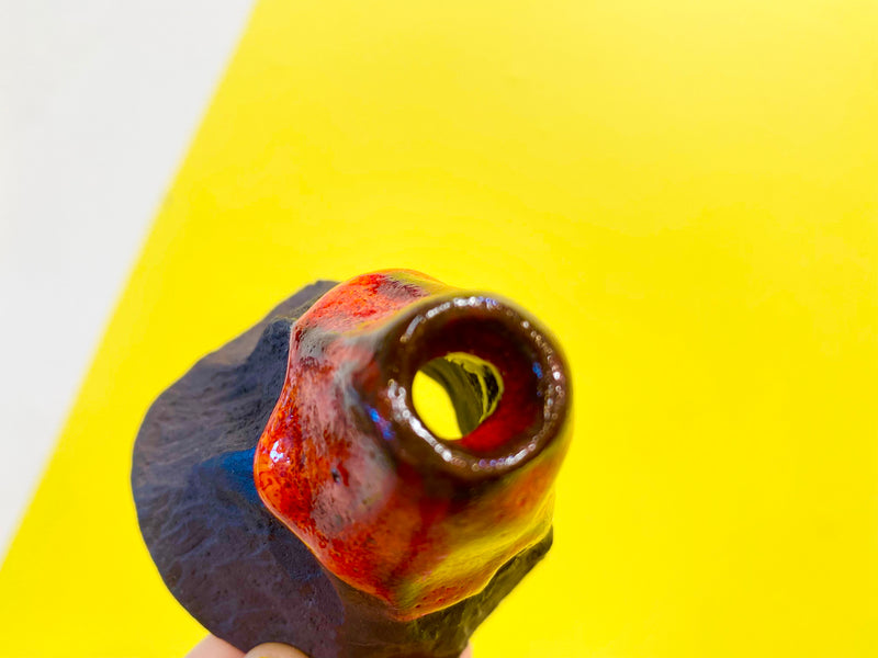 Ceramic Volcano Incense holder