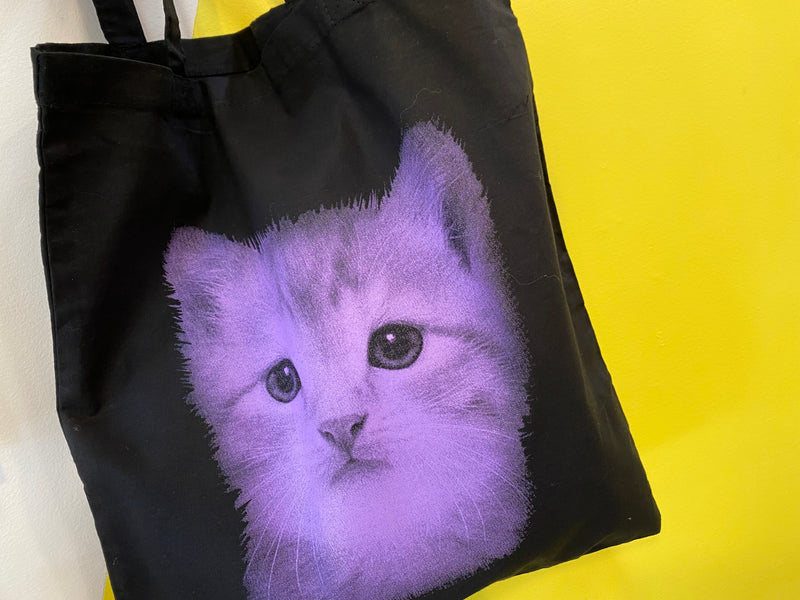 Ghost-Cat tote bag