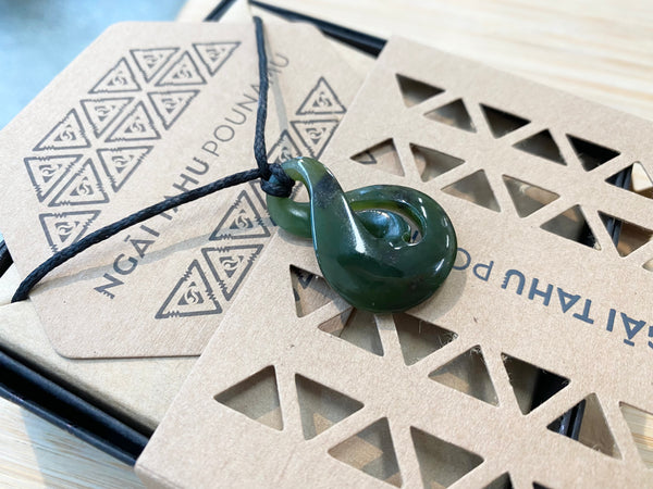 Ngāi Tahu Kumara Koru Pendant