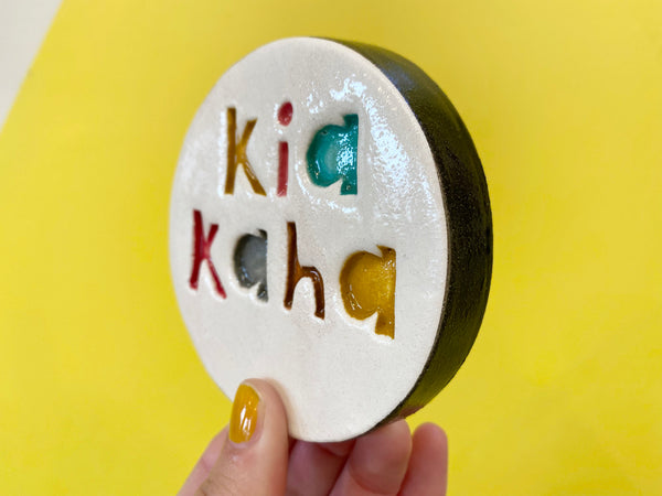 KIA KAHA wall tile round